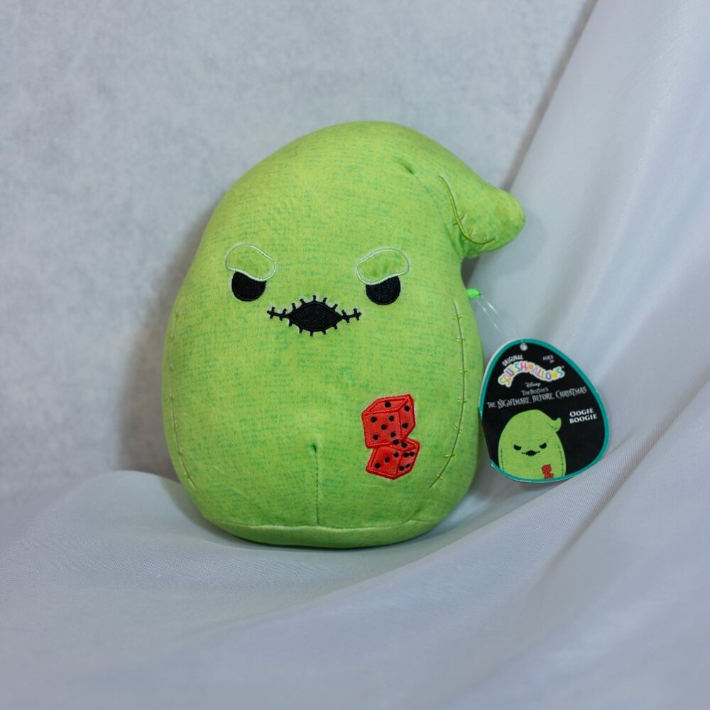 NWT Squishmallows Original Green Oogie Boogie Squishy Stuffed Animal Toy 8''